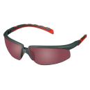 3M™ Solus™ 2000 Schutzbrille, S2024AS-RED, grau/rote Bügel, rot verspiegelte Antikratz-Scheibe, 20 pro Packung
