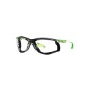 3M™ Solus™ CCS Schutzbrille, limettengrüne Bügel, Schaumrahmen, Scotchgard™ Anti-Fog-/Antikratz-Beschichtung (K&N), transparente Scheibe, SCCS01SGAF-GRN-F-EU, 20 pro Packung