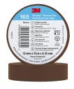3M™ Temflex™ Vinyl-Isolierband 165, Baun, 15 mm x 10 m