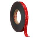 3M™ VHB™ Klebeband 5925F, Schwarz, 10 mm x 33 m, 0.6 mm