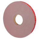 3M™ VHB™ Klebeband Max-160GF, Grau, 12 mm x 33 m, 1.6 mm, Schutzfolie