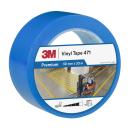 3M™ Weich-PVC-Klebeband 471, Blau, 50 mm x 33 m, 0.14 mm, Einzelverpackt