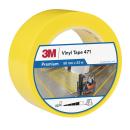 3M™ Weich-PVC-Klebeband 471, Gelb, 50 mm x 33 m, 0.14 mm, Einzelverpackt