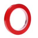3M™ Weich-PVC-Klebeband 471, Rot, 12 mm x 33 m, 0.14 mm
