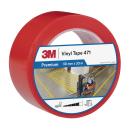 3M™ Weich-PVC-Klebeband 471, Rot, 50 mm x 33 m, 0.14 mm, Einzelverpackt