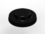 3M™ Bumpon™ SJ6115 Elastikpuffer, Schwarz, 15,9 x 4,75 mm, Klebstoff Synthetischer Kautschuk R-25