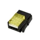 3M™ 37103-3122-000 FL 100, Mini Clamp II, Stiftstecker für die Kabelmontage, 03-polig, 24-26 AWG, 0,20 µm Au, Schwarz/Gelb
