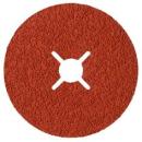 3M™ Cubitron™ II Fiberscheibe 987C, 125 mm x 22 mm, 36+, geschlitzt