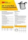3M™ Visier, Standardschirm, Acetat, transparent, V4D