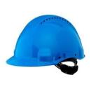 3M™ Schutzhelm, Uvicator, Pinlock-Verschluss, belüftet, Kunststoffschweißband, Blau, G3000CUV-BB