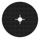 3M™ Fiberscheibe 501C, 115 mm x 22 mm, P100