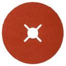 3M™ Cubitron™ II Fiberscheibe 987C, 115 mm x 22 mm, 60+, geschlitzt