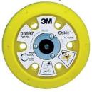 3M™ Stikit™ Spezialschleifteller, Gelb, ø 150 mm, M8, hart, 5 Stück / Karton
