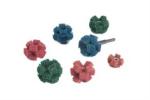 3M™ Standard Abrasives™ Cross Buff CB-ZS 725006, 1-1/2 in x 1/2 in x 3 Ply x 8-32 A VFN