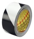 3M™ Gefahrenwarnband 5700, Schwarz/Weiß, 50 mm x 33 m, 0.14 mm