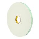 3M™ Doppelseitiges Urethanschaum-Klebeband 4008, Beige, 12 mm x 33 m, 3.2 mm