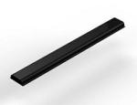 3M™ Bumpon™ SJ5510 Elastikpuffer Rollenware, Schwarz, 12,7 mm x 15,2 m , 3,8 mm, Klebstoff Natur-Kautschuk R-30