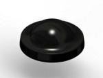 3M™ Bumpon™ SJ6125 Elastikpuffer, Schwarz, 15,9 x 6,35 mm, Klebstoff Synthetischer Kautschuk R-25