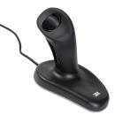 3M™ Ergonomie Maus EM500GPL, 12,6 x 8,16 x 11,2 cm, schwarz, 1 Stück