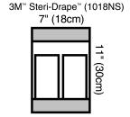 3M™ Steri-Drape™ Instrumententasche, L, nicht steril, 1018LNS