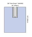 3M™ Steri-Drape™ Schlitztuch mit Klebezone, nicht steril, 9045NS