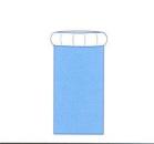 3M™ Steri Drape™ Stockinette, 9109, 76 cm x 20 cm, 20 Stück