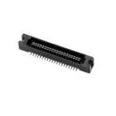 3M™ P50LE-040P1-SML-DA, Low Profile Steckverbinder, 180° gerade, 40-pol, P50LE Serie, 1,27mm, 0,25µm Au, Schwarz