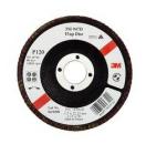 3M™ Fächerscheibe 947D, 115 mm x 22 mm, P60, konisch
