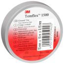 3M™ Temflex™ 1500 Vinyl Elektro-Isolierband, Grau, 15 mm x 25 m, 0,15 mm
