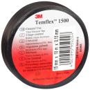 3M™ Temflex™ 1500 Vinyl Elektro-Isolierband, Schwarz, 19 mm x 20 m, 0,15 mm
