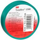 3M™ Temflex™ 1500 Vinyl Elektro-Isolierband, Grün, 19 mm x 20 m, 0,15 mm
