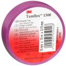 3M™ Temflex™ 1500 Vinyl Elektro-Isolierband, Violett, 19 mm x 25 m, 0,15 mm