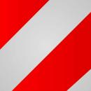 3M™ Industrie-Warnmarkierung 13057, Rot/Weiß, Anwendungspaket, 50 mm x 25 m