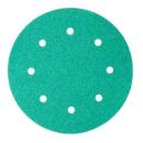 3M™ Hookit™ Schleifscheibe 245, 200 mm, 8-fach gelocht, P80, 00694