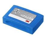 3M™ Flexibler Diamant Handschleifklotz 6200J, blau, 55 mm x 90 mm x 25 mm, N10