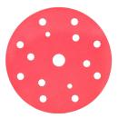 3M™ Hookit™ Rot Schleifscheibe 316U, 150 mm, 15-fach gelocht, P400, 51187