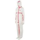 3M™ Schutzanzug 45654XL, Weiß + Rot, Typ 4/5/6, Größe 4 XL