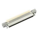 3M™ 10280-6212 PL, Buchsenstecker für die Leiterplattenmontage MDR, 180° gerade, 80-pol, 102 Serie, 1,27 mm, 0,20 µm Au