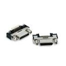 3M™ 12226-5150, Stecker SDR Steckerbuchse, 90° abgewinkelt, 26-pol, 122 Serie, 0,8 mm, 0,76 µm Au