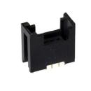 3M™ 37203-62A3-003 PL, Mini Clamp II, Buchsenstecker für die Leiterplattenmontage, 180° gerade, 03-polig, 372 Serie, 0,20 µm Au, Schwarz