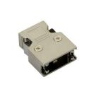 3M™ 10314-C200-00, MDR Rundkabel Verbinder Griffkappe, Metall 180° Kabelausgang, 14-pol, 103 Serie
