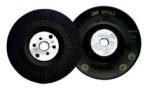 3M™ Stützteller für Fiberscheiben, gerippt, schwarz, 115 mm