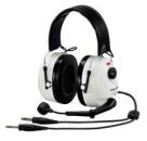 3M™ PELTOR™ Aviation 8003 Headset, 31 dB, Dynamisches Mikrofon, Weiß, Faltbar, Kopfbügel, MT52H79F-04-VI
