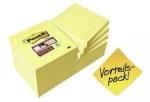 Post-it® Super Sticky Notes  65412SYP, 76 x 76 mm, Gelb, 12 Blöcke à 90 Blatt, 100% PEFC SGSCH-PEFC-COC-110078