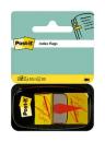 Post-it® Index Haftstreifen, Standard, HIER UNTERSCHREIBEN Symbol, Gelb, 25.4 mm x 43.2 mm, 50 Haftstreifen/Spender, 1 Spender/Packung