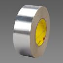 3M™ Aluminum Foil Tape 3363, Silver, 6 3/4 in x 250 yd, 5 mil, 1 roll per case