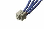 3M™ Mini Stack Connector Wiremount Socket 3S502-S330-B00 PN, Black, 100 ea/Case