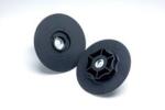 3M™ Stützteller für Fiberscheiben, gerippt, schwarz, 180 mm