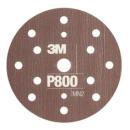 3M™ Hookit™ Flexible Schleifscheibe 270J, 150 mm, 15-fach gelocht, P800, 34420