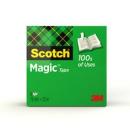 Scotch® Magic™ Unsichtbares Klebeband, 1 Rolle, 19 mm x 33 m